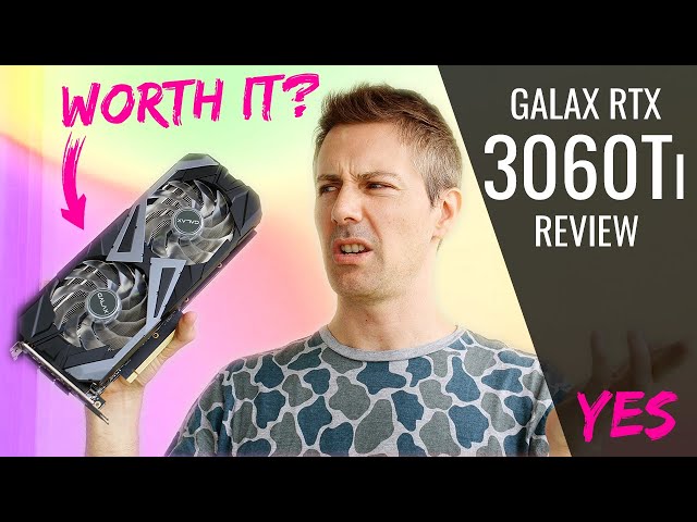 Card đồ họa GALAX RTX 3060 Ti 8GB EX Black (1-Click OC)