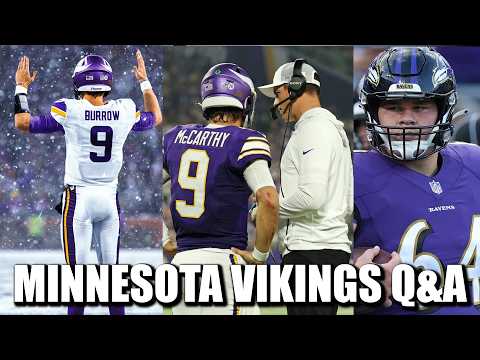 Minnesota Vikings Q&A: Burrow Trade? KOC Throwing JJ Under Bus? Linder-BOMB?