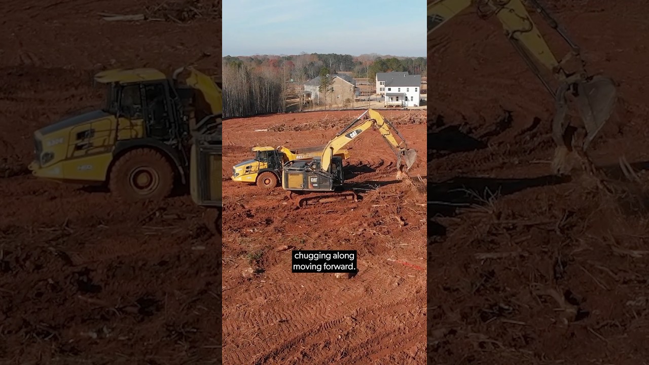 Starting a Grading Job in Winter is Not Easy #construction