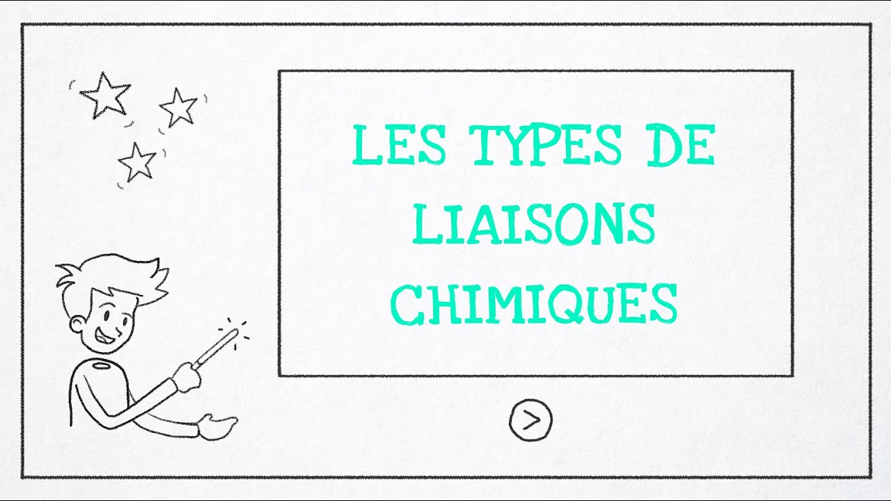 Les différents types des liaisons chimiques