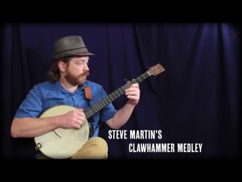 Steve Martin's Clawhammer Banjo Medley