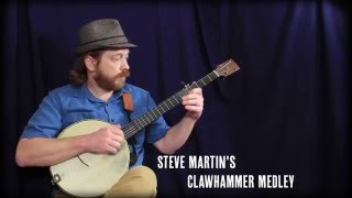 Steve Martin's Clawhammer Banjo Medley