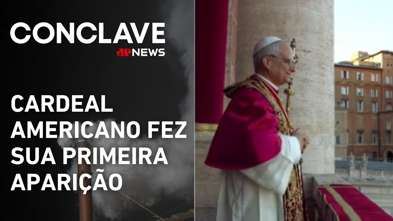 Papa Leão XIV faz sua primeira declaração como pontífice da Igreja Católica