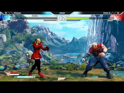 WNF Wednesday Night Fights 1.6 SFV - Vicious (Karin) vs Chris G (Nash)