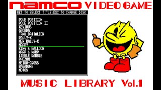 Sharp X1 Music: Namco Video Game Music Library Vol. 1