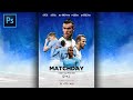 Simple Photoshop Tutorial: Matchday Image