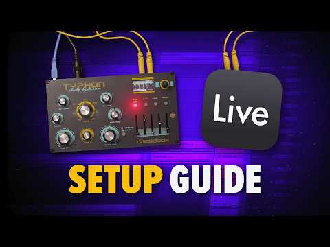How To Use Hardware Synths with Ableton Live (EASIEST Method)