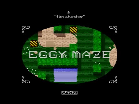 Eggy's Maze (2023, MSX2, Jacco Bikker)
