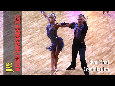 Jive SemiFinal Compilation = 2023 Russian Championship Adult Amateur Latin