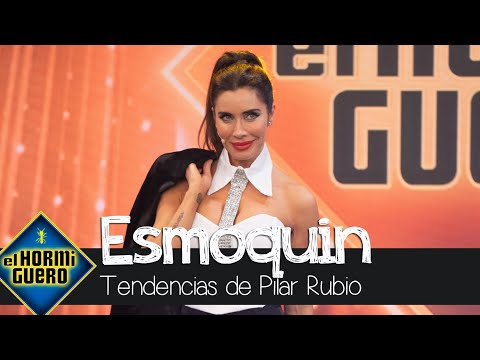 Terciopelo y esmoquin, el look de fiesta de Pilar Rubio para celebrar la Navidad - El Hormiguero