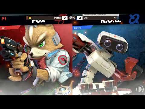 DDD 26 SSBU Winners Semis - Potter (Fox) vs Dio (ROB)