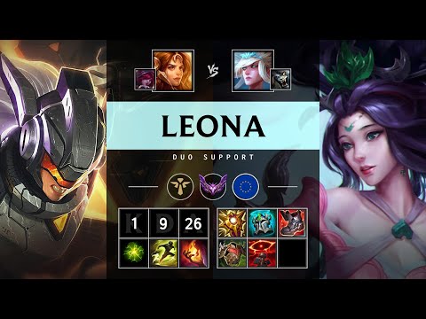 Leona Support vs Janna - EUW Master Patch 25.13
