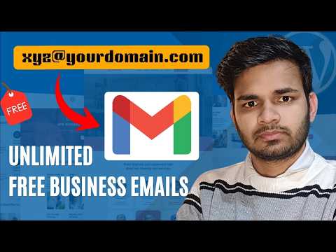 How to Create FREE Business Emails with Gmail | Create a Business Email for FREE with Gmail