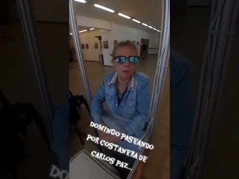 domingo de paseo por Carlos paz y nos encontramos gente con una gran empatia social