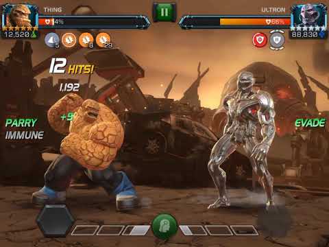 Thing VS Variant 1 (Ultron assault) 3.2 Ultron boss