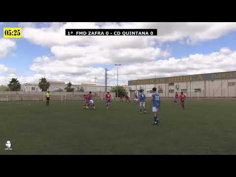 1ª PARTE FÚTBOL JUVENIL ELEMINTORIA ASCENSO A NACIONAL  FMD ZAFRA - CD QUINTANA  (19-05-2024)