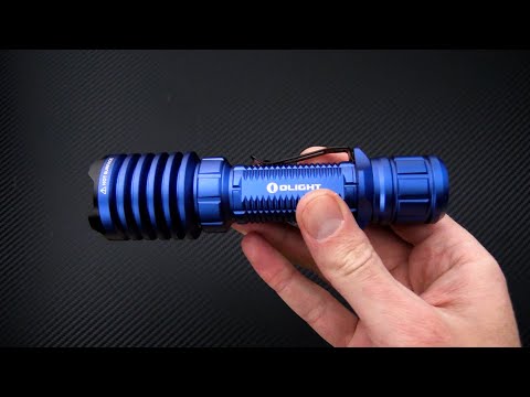 Olight Warrior X PRO Blue Limited Edition 2100 Lumen Tactical Tail