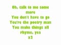 Queen Latifah- Poetry Man Lyrics - Peggythepug Queen Latifah- Poetry Man Lyrics