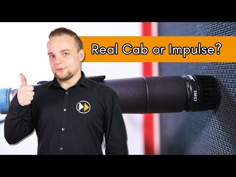 Impulse Response Files vs. Real Guitar Cabinet - FREE IR DOWNLOAD - Electric Guitar Recording Tips