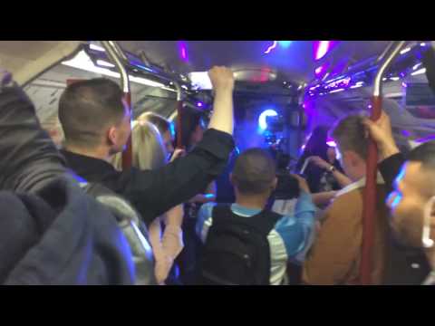 Live MC Harry Shotta on the London Underground!