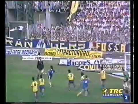 Modena - Ancona 1-0 - Serie C/1 Girone A 1985-86 - 34a giornata