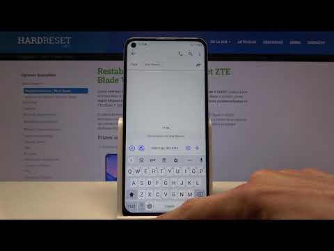 Cómo cambiar el teclado en ZTE Blade V2020 - teclado español