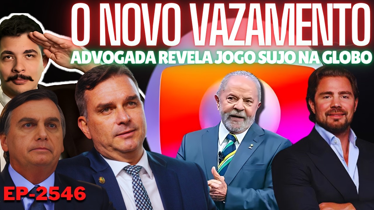Advogada de Flávio REVELA Jogo Sujo na GloboNews + VAZAMENTO do Executivo da Globo + Crise no MBL.