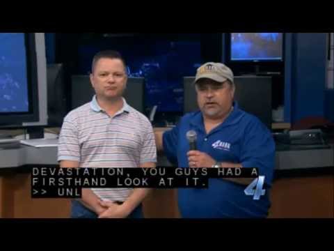 Storm Chaser footage of 5/20/2013 Moore, Oklahoma Tornado - Channel 4 KFOR-TV News Video 1