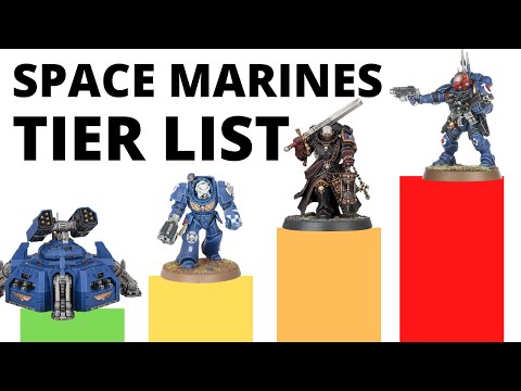 Codex Space Marines Tier List in Warhammer 40K 10th Edition - Strongest + Weakest Units in 2025?