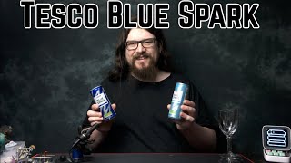 Tesco Blue Spark Energy Drink - Original and Sugar Free Energy Drink Review