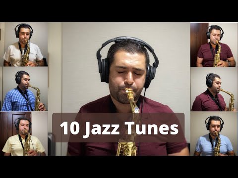 ALL 10 JAZZ TUNES from Lennie Niehaus Basic Jazz Conception Vol 1