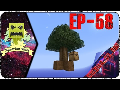 Minecraft: Agrarian Skies [EP-58] - Первые коттеджи для пчел))