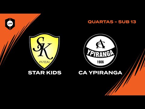 QUARTAS LPF JUNIOR - SUB13 | STAR KIDS x CA YPIRANGA