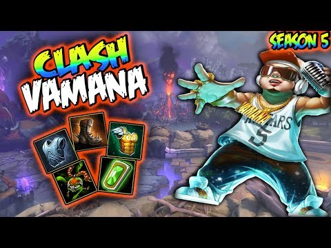 Smite | Vamana Build And Guide - Your Tower Is Not Safe! | Smite Season 5 Gameplay