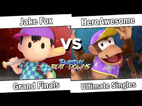 TBD #58 Grand Finals - Jake Fox (Ness) Vs. HeroAwesome (Diddy Kong)