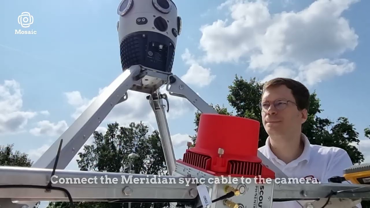 Mount Meridian Mobile Mapping System in 10 Min for Surveying, GIS & Asset Management