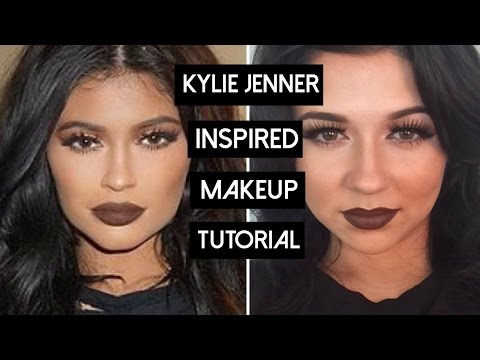 Kylie Jenner Inspired Makeup and Hair - True Brown K dupe