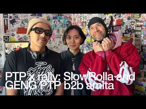PTP x rally SlowRolla and GENG PTP b2b amita @TheLotRadio  02-14-2025
