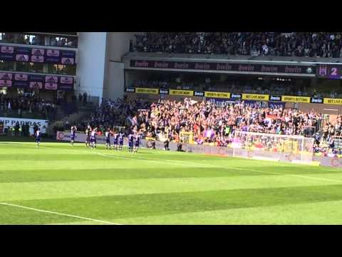 RSCA fans after the game against Gent!!