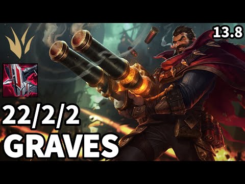 Graves Jungle vs Rek'Sai - EUW Master | Patch 13.8