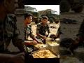 Indian Army Soldiers Reality Eating Masala Chawal Together ️ Army Viralvideo Trending