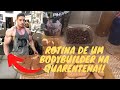 ROTINA DE UM BODYBUILDER EM QUARENTENA GANHANDO MASSA MUSCULAR