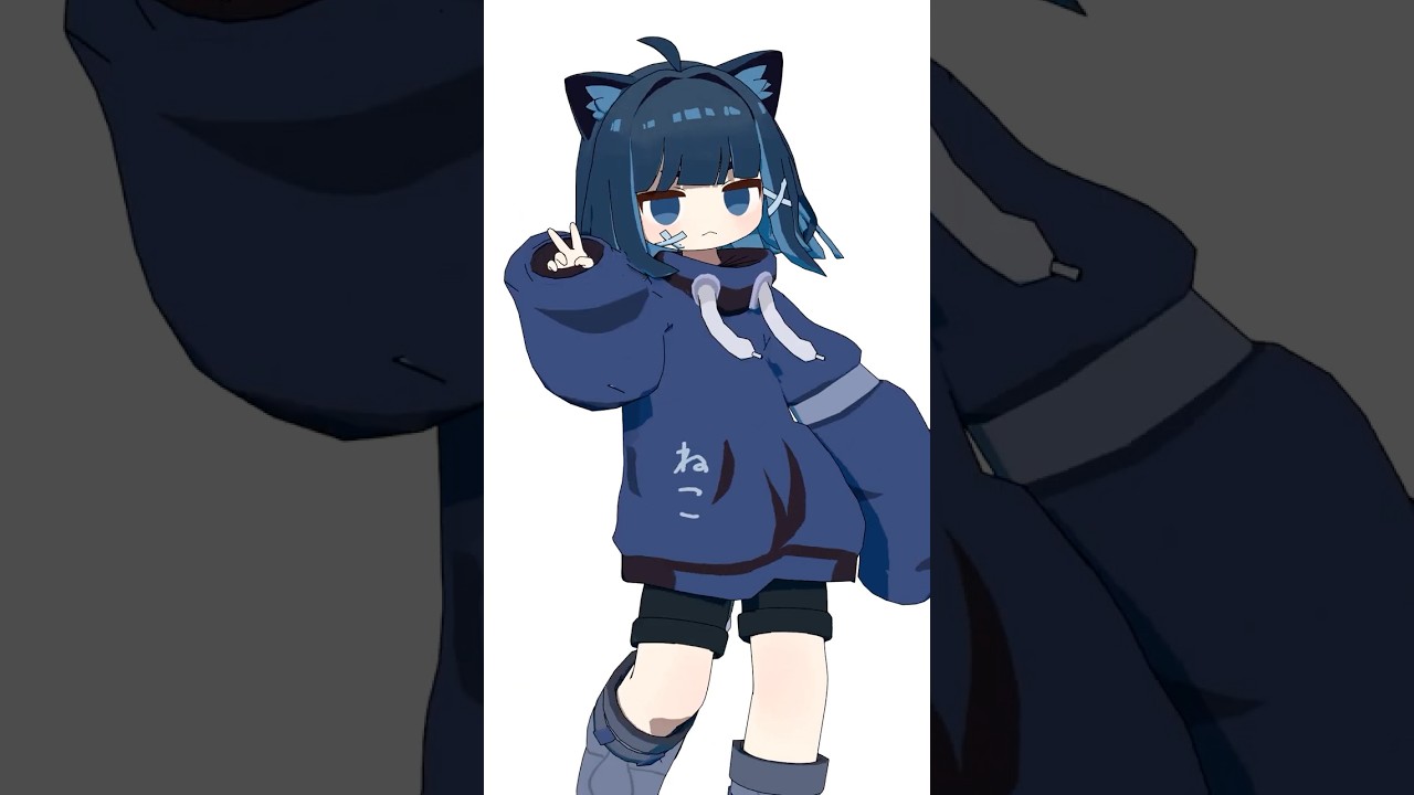 【Blender】楽しいキャラクターモデリング #Shorts