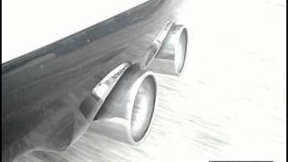 Video: Ragazzon Edelstahl Mittig Ø70mm Sportauspuff VW Golf 6 R