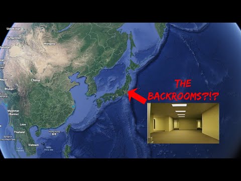 BACKROOMS ON GOOGLE EARTH?!?