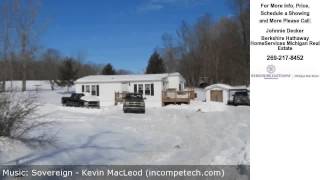 preview picture of video '13974 Flowerfield Road, Marcellus, MI Presented by Johnnie Decker.'
