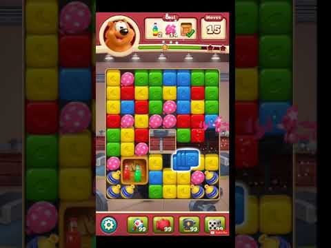 Toon Blast Level 2322 NO BOOSTERS - A S GAMING