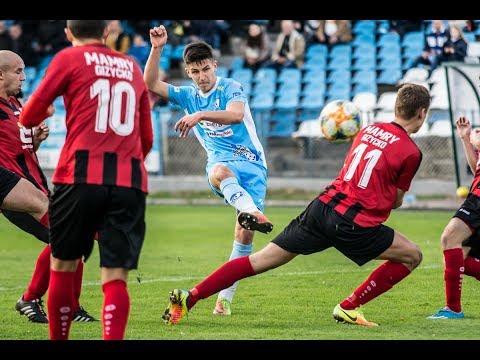 Jeziorak Iława - Mamry Giżycko 3:0 (1:0) - gole z meczu 13. kolejki forBET IV ligi, 26.10.2019