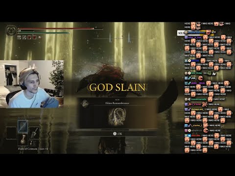 xQc Defeats Elden Ring's FINAL Boss