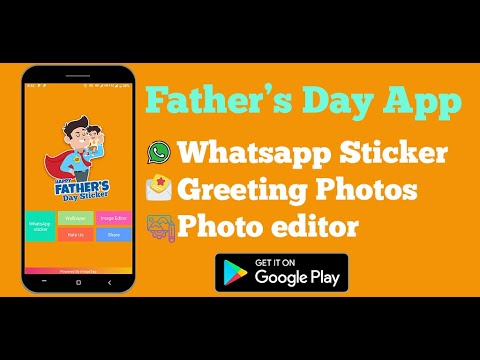 Father day - sticker, image